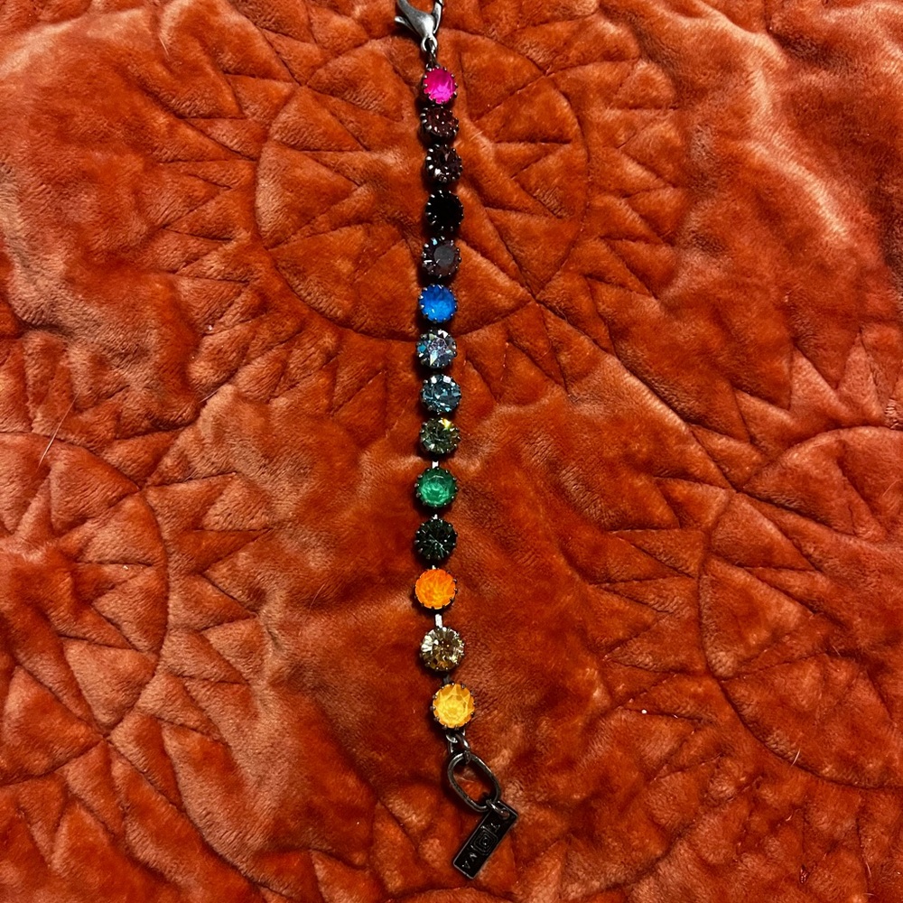 Rainbow Crystal Bracelet